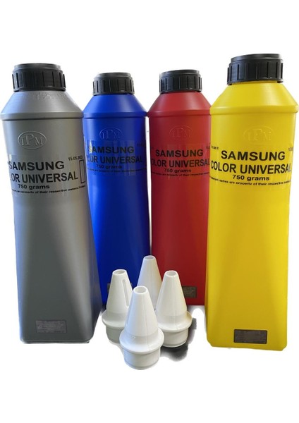 Samsung Universal Renkli 750 gr Toner Tozu Seti Samsung Universal Renkli 750 gr Toner Tozu Seti
