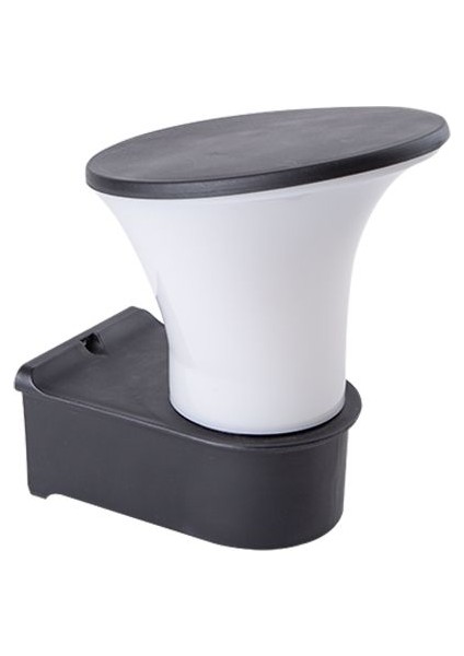 Sole Kuğu Aplik Siyah