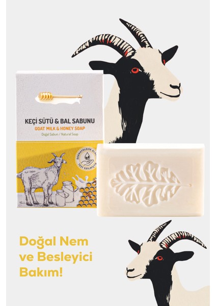 3'lü Doğal Sabun Seti – Eşek, Deve, Keçi Sütlü Sabunlar 3X100G
