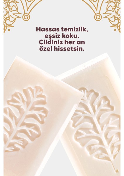 2'li Otantik Hamam Seti Sabunu – Oud Rose & Misk Amber 2X100G