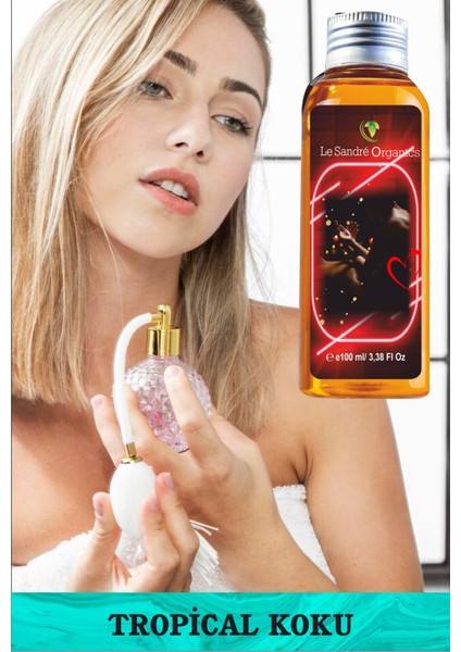 Masaj Yağı Aromaterapi Tropikal Koku 100 ml