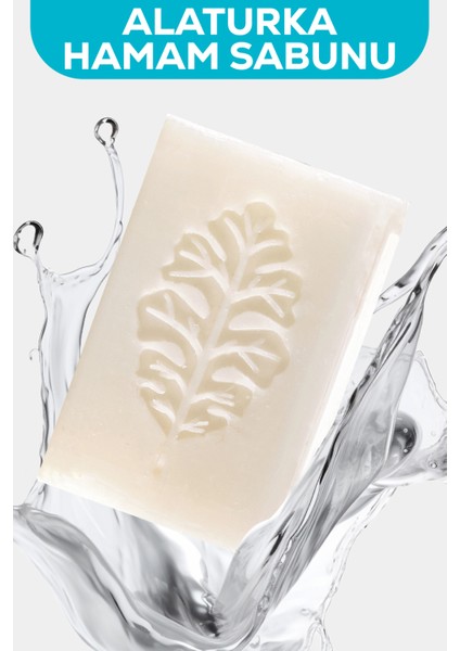 Alaturka Hamam Sabunu Nostaji Beyaz Sabun Kokulu 100G.
