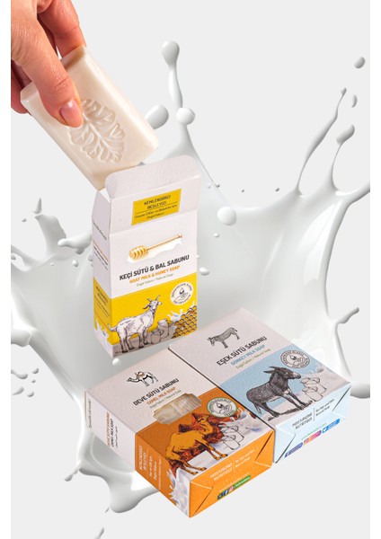 Deve Sütü Sabunu 100G – Yumuşatıcı ve Besleyici Etki modelleri