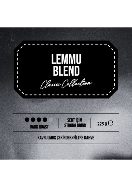 Coffee Lemmu Blend French Press Kahve 225 gr fiyatları