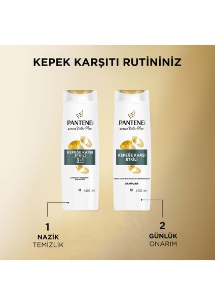 Kepek Kaşıtı Şampuan 3x400 ml