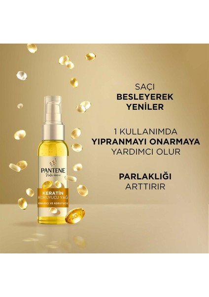 Yoğun Bakım Ürünü Keratin Yağı 100 ml x 3 Adet