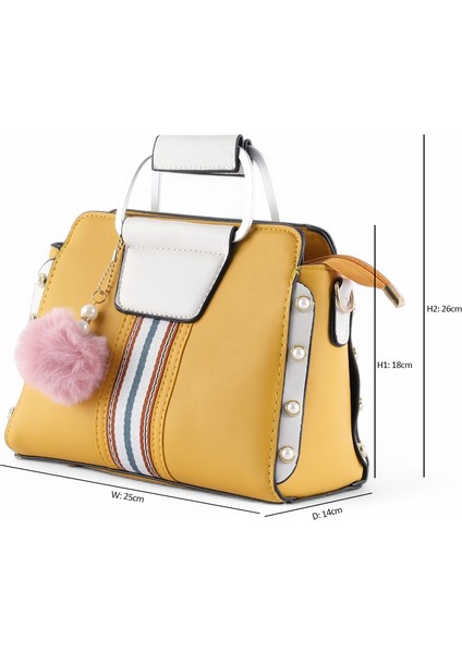 Lüks Çanta Tasarım Yüksek Kalite Yeni Stil Crossbody Kadın Omuz El Çantası (Ithal) fırsatları