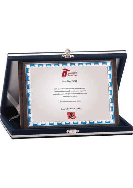 - Ahşap Plaketler - PL-051-M B - 15x20 cm