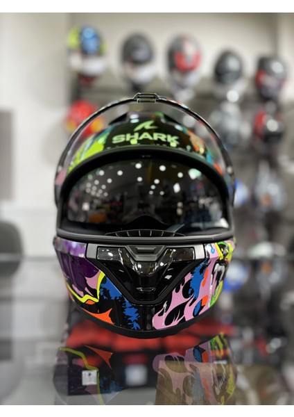 Rıdıll 2 Raging Beast Şeffaf Vizörlü Kapalı Kask modelleri