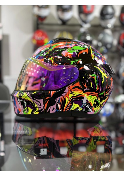 Rıdıll 2 Raging Beast Şeffaf Vizörlü Kapalı Kask fırsatları