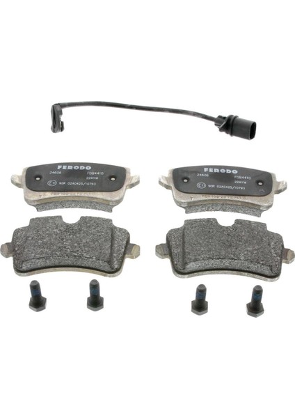 Audi A6 Avant 2.0 Tdı Quattro Fren Balatası Arka Ferodo