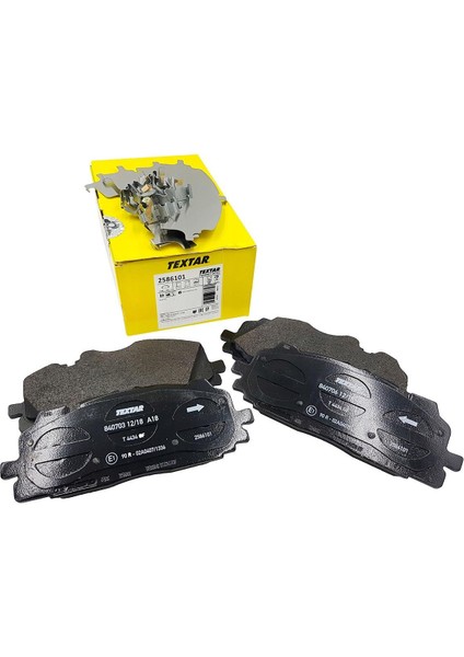 Vw Touareg 3.0 Tdı Fren Balatası Ön Textar