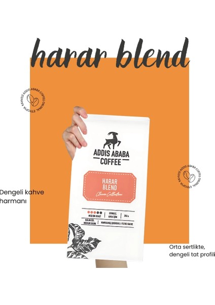 Harar Blend Filtre Kahve 250 Gr.