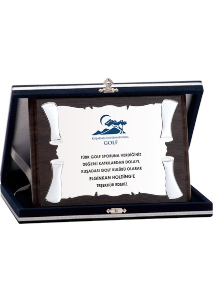 - Ahşap Plaketler - PL-039-M B - 15x20 cm