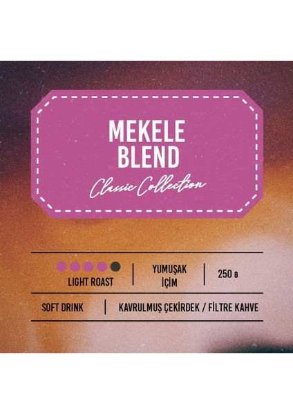 Mekele Blend 250 Gr. Filtre Kahve