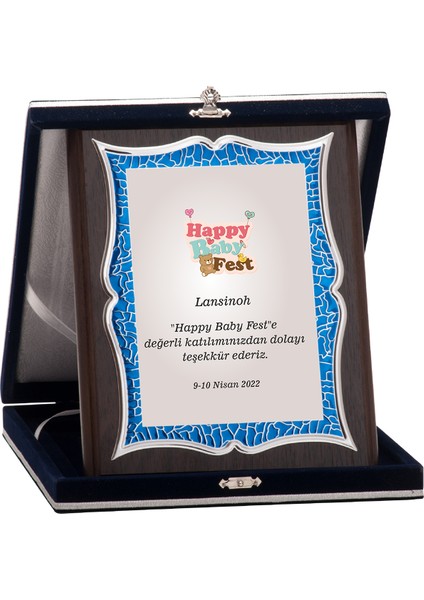 - Ahşap Plaketler - PL-033-M A - 18x24 cm