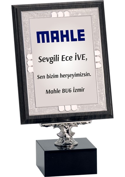 - Ahşap Plaketler - PL-030-M A - 18x24 cm