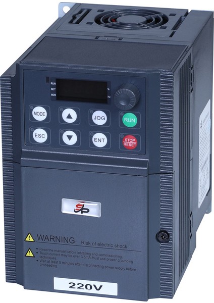 Vfd(Değişken Frekanslı Sürücü) Ac Sürücü Inverter 1ph 220V To 3ph 380V 1.5kw fırsatları