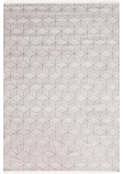 Norm 6211 Beyaz Modern Salon Halısı