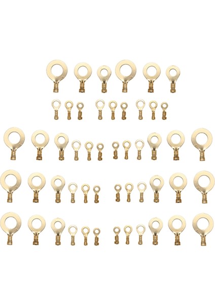 150 Adet M3/M4/M5/M6/M8/M10 Halka Pabuçlar Halka Gözler Bakır Sıkma Terminalleri Kablo Dıy Çeşitliliği Kiti (Yurt Dışından) fiyatları