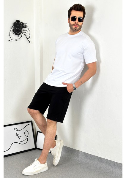 Oversize Unisex Basic Bisiklet Yaka T-Shirt fiyatları