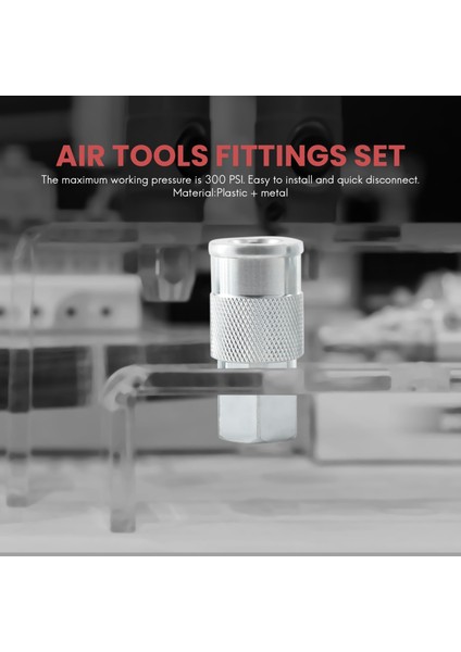 14 Parça 1/4 Inç Npt Hızlı Bağlantı Hava Bağlayıcısı ve Hava Kompresörü Aksesuarları Parçaları Için Fiş Kiti (Yurt Dışından) fırsatları