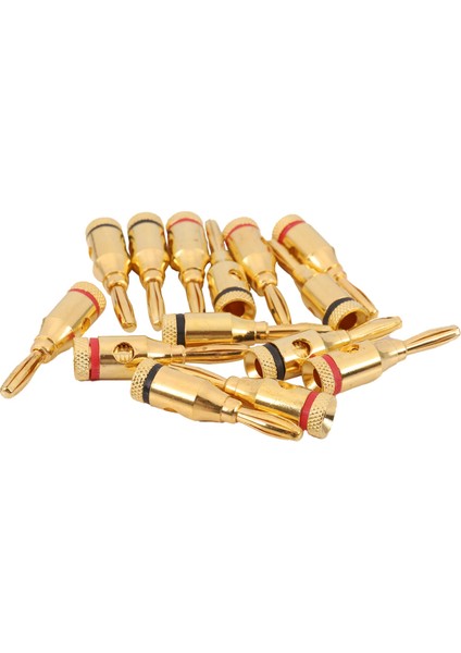 Çift, Hoparlör Kablosu Için Açık Vidalı Banana Fişler (Yurt Dışından) modelleri