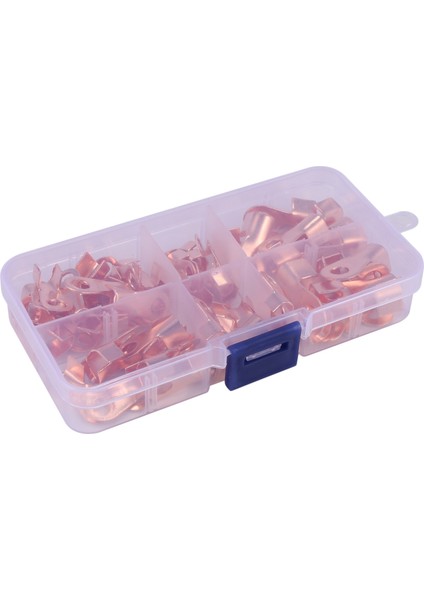 Açık Namlu Bakır Halka Pabucu Terminalleri Tel Sıkma Konnektör Çeşitleri Kiti Ot 10A 20A 30A 40A 50A (70'li Paket) (Yurt Dışından) modelleri