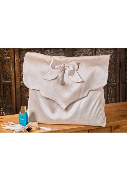 Osmanlı Ipeği Zarf Bohça 81440-C03 Kahve