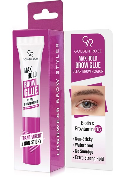 Max Hold Brow Glue - Şeffaf Kaş Sabitleyici