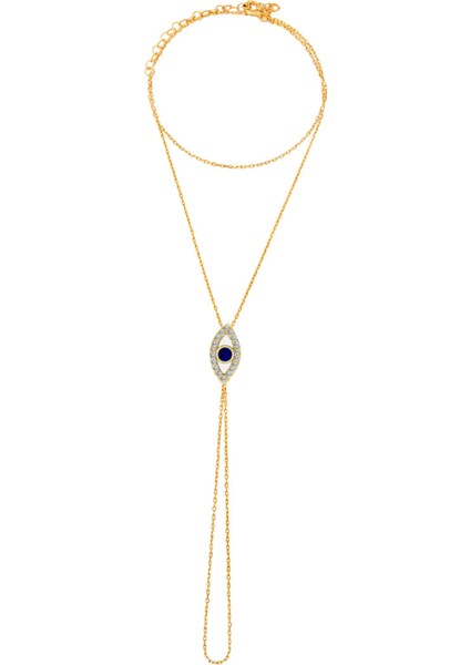 925 Ayar Gümüş Minimal Nazar Göz Şahmeran