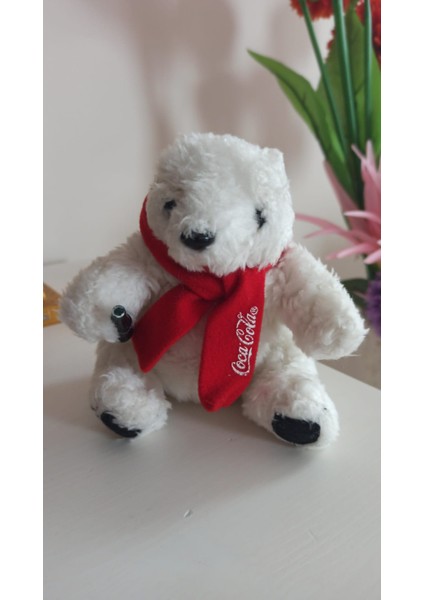 Vintage Coca Cola Peluş Ayıcık 14 cm modelleri