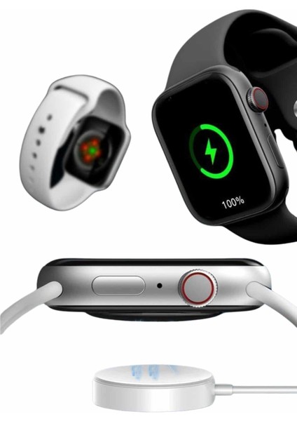 Yeni Model Akıllı Saat Dokunmatik Ekran Unisex Amoled Ekran 44 mm