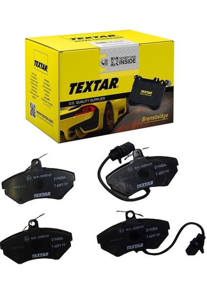 Audi A4 1.9 Tdı Fren Balatası Ön Textar