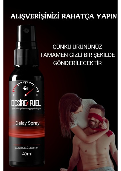 Desirefuel 40ML Su Bazlı Sprey – Hafif Formül & Uzun Süreli Etki modelleri