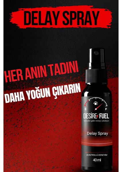 Desirefuel 40ML Su Bazlı Sprey – Hafif Formül & Uzun Süreli Etki fırsatları