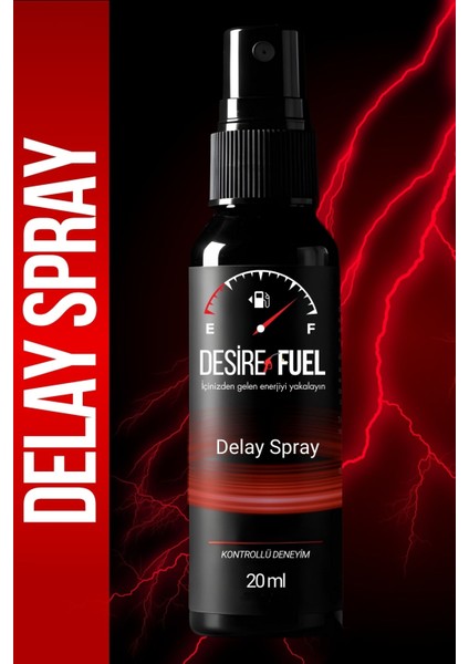 Desirefuel 20ML Güçlü Etki Uzun Deneyim Sprey Kolay Kullanım & Su Bazlı Içerik