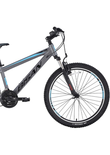Cooper Dağ Bisikleti 35 cm V 26 Jant 21 Vites Füme Siyah Mavi fiyatları