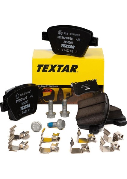 Vw Golf 6 1.6 Fren Balatası Arka Textar