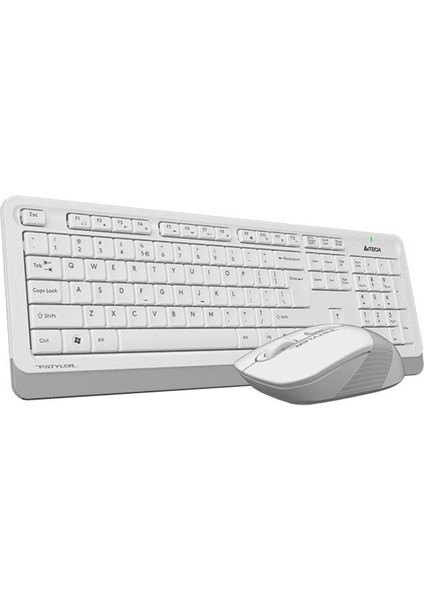 A4 Tech FG1010 Beyaz Q mm 2.4g Kablosuz Klavye Mouse Set