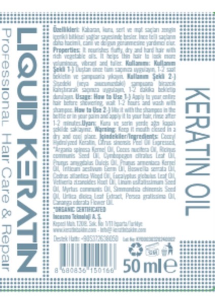 Yağı 50 Ml