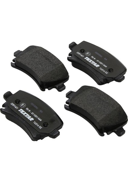 Vw Jetta 3 1.6 Tdı Fren Balatası Arka Textar