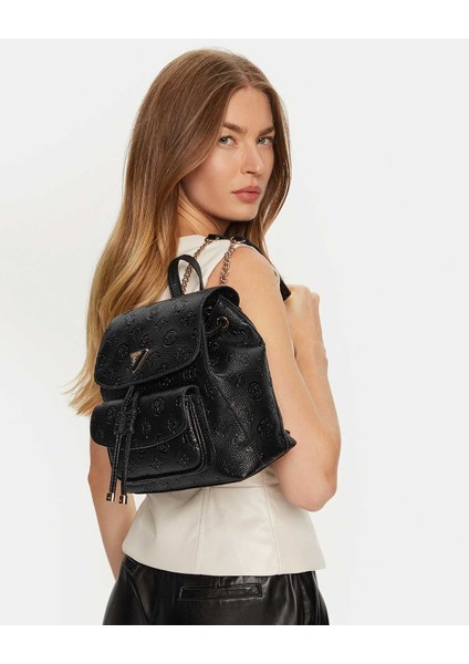 Cresdia Small Flap Logolu Sırt Çantası