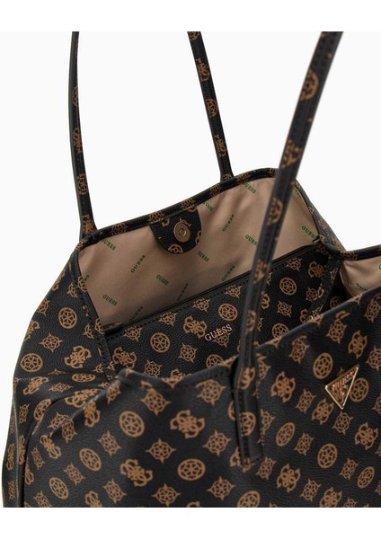 Eco Victtoria Large Monogram Omuz Çantası
