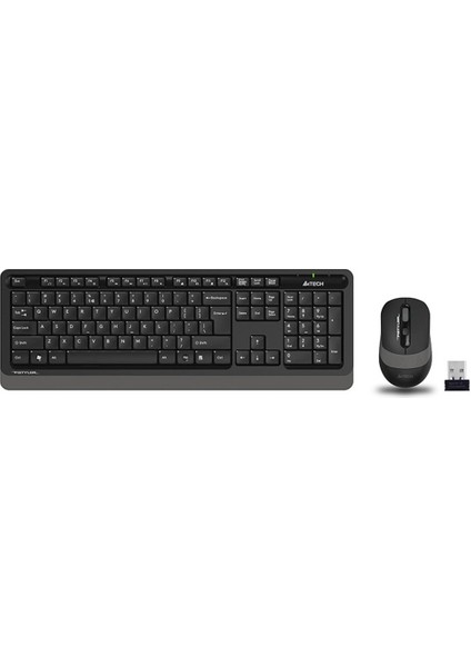 A4 Tech FG1010 Q Kablosuz Gri Multimedya Klavye/mouse Set