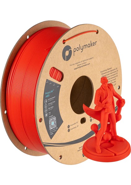 Polylite Abs Filament Kırmızı