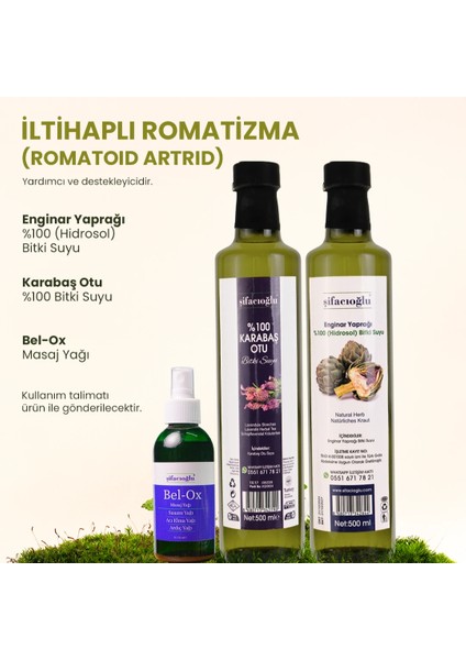Iltihaplı Romatiz Ma (Romatoit Artrit) Seti – Ek Lem Sağlığınız Için Doğal Destek