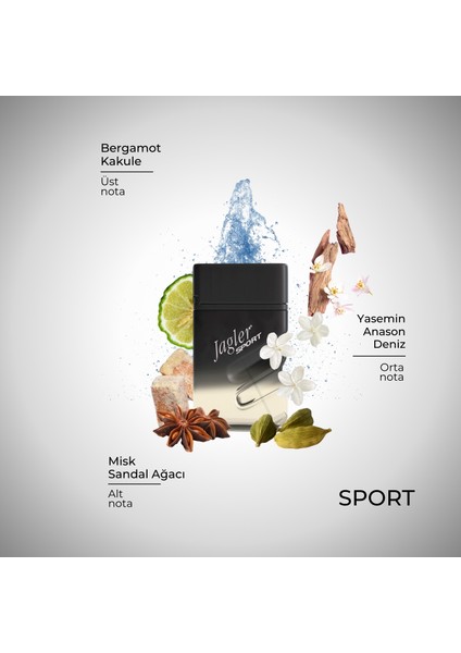 Sport Erkek Parfüm Edt 90 ml