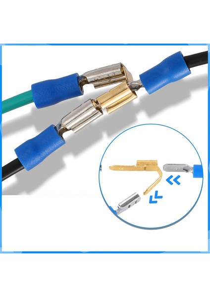 25 Adet Piggyback Spade Konnektörleri, 3 Yollu Adaptör Çift Erkekten Tek Dişiye Pirinç Hızlı Bağlantı Kesme Konnektörleri (Yurt Dışından) modelleri