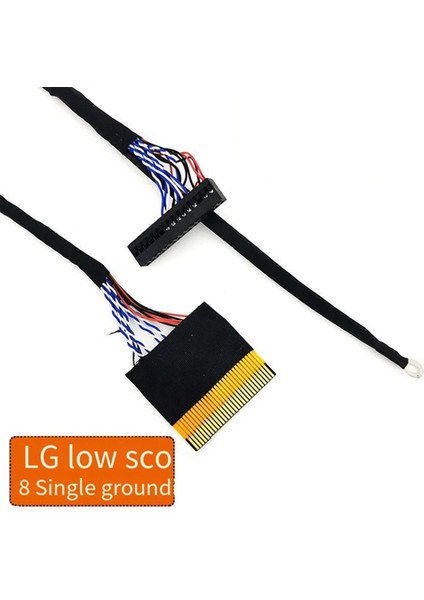 21 Adet Lvds Ekran Kablosu Kiti 5 Adet Kablo Adaptörü 10-65 Inç Ekran Onarım Fpc Ekran Test Cihazı (Yurt Dışından)
